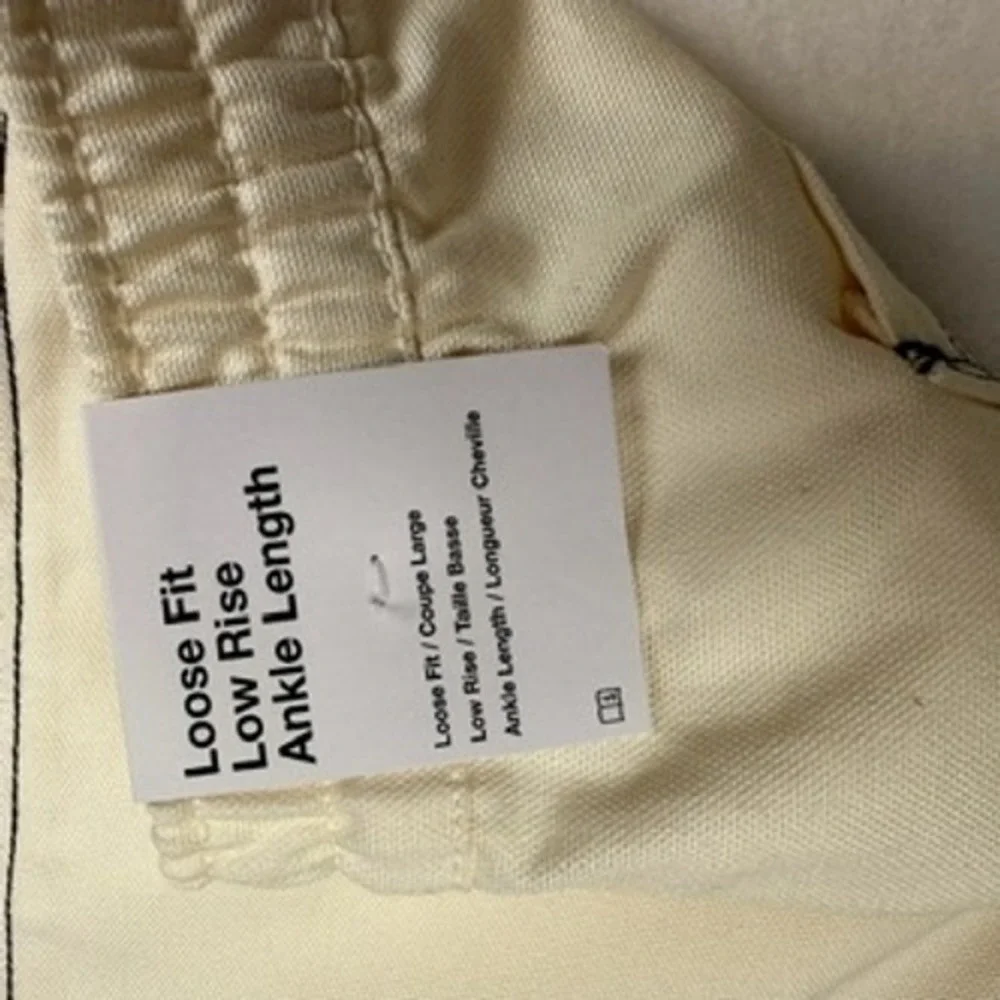 NWT Nike Tracksuit Women L Cream Canvas Jacket Pants Set Sportswear Gorpcore